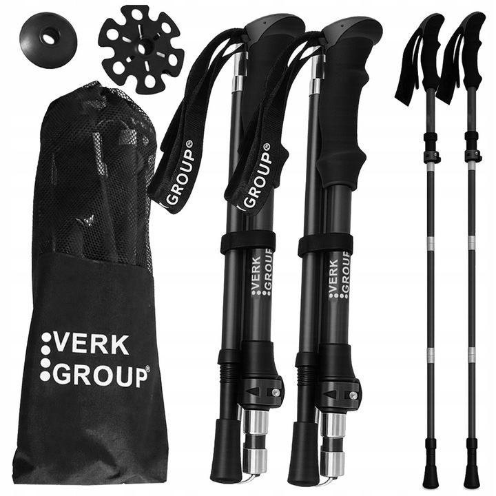 Трекинг щеки VERK GROUP, комплект, с калъф