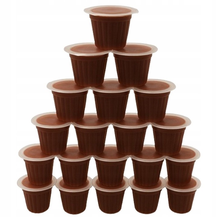 Set 20 Jelly Pot, Komodo, aliment gelatinos pentru reptile, gust zahar brun, portii convenabile