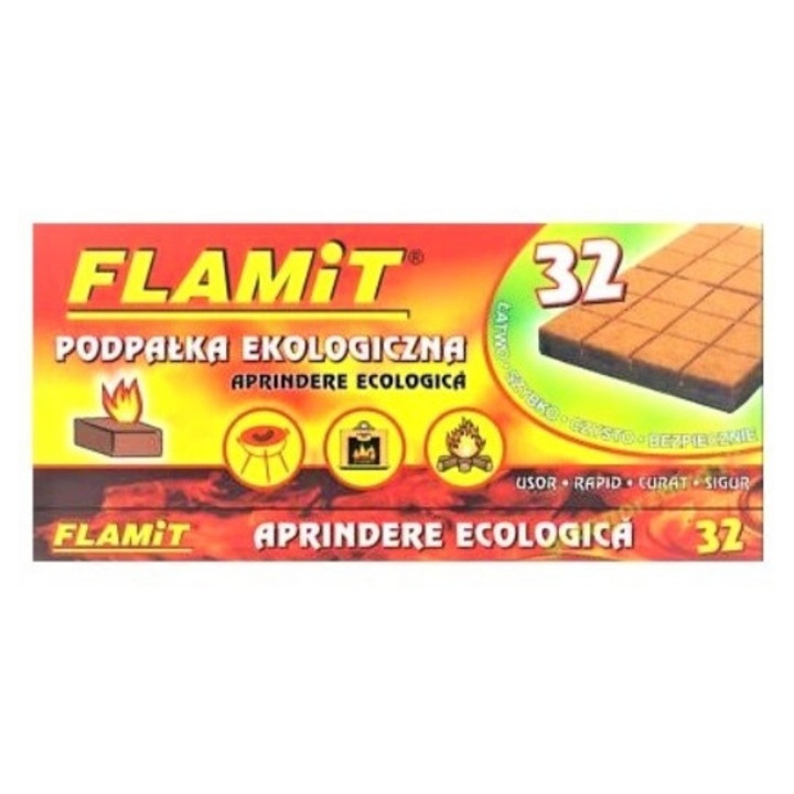 Комплект за запалване на скара EKO FLAMIT 32 БРОЯ 19x12см, бял