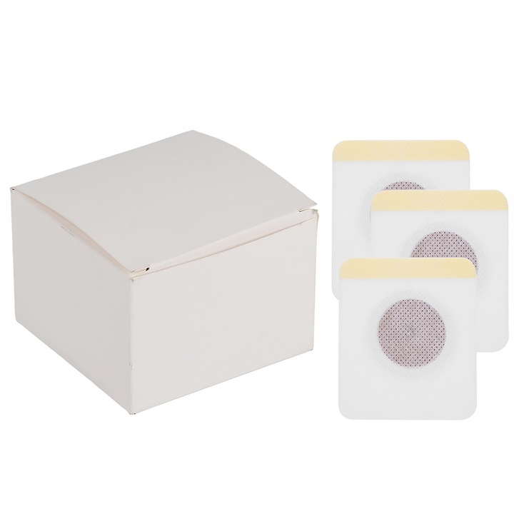 Set 50 plasturi de slabire, extracte vegetale, eficienti pentru controlul greutatii, detoxifiere