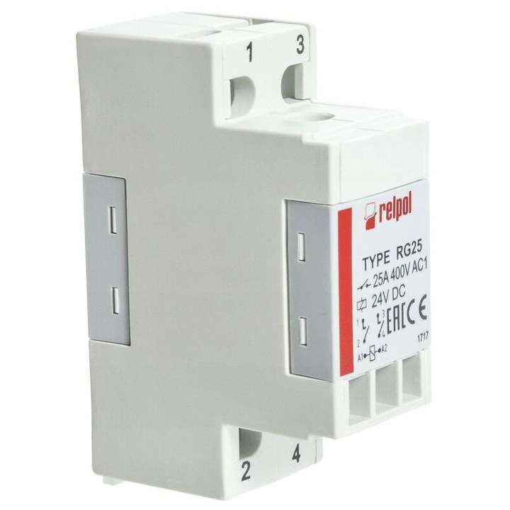 Relpol RG25-3022-28-3230 2Z 25A 230VAC elektromágneses relé