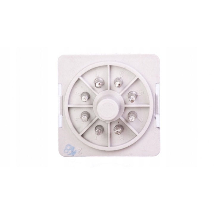 Relpol elektromágneses relé 3P 10A 220V DC, IP40, 35x54.4mm