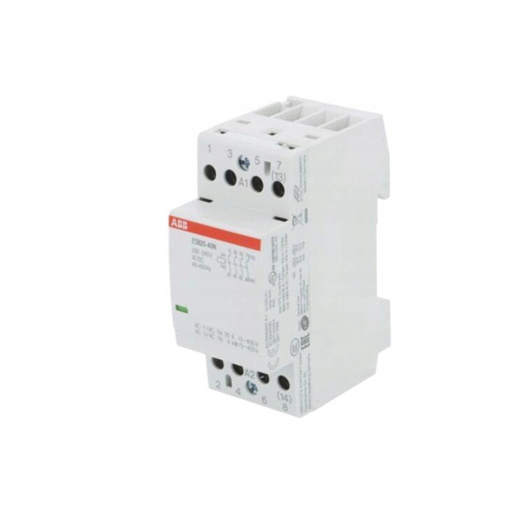 ABB ESB25-40N-06 moduláris kontaktor 25A 4NO 230V AC/DC