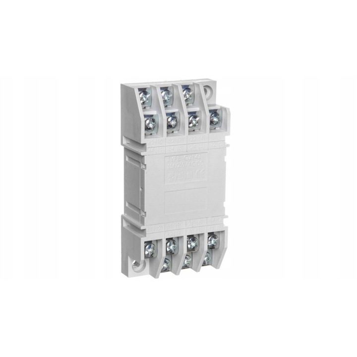 Panel aljzat 14 tűs GZ14Z, Relpol, 46x23x62mm, R15 4P-hez