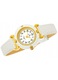 Ceas Dedicat Copii Perfect, LP152-3, Aurie-Alba, Curea din Piele, 25x7,6mm