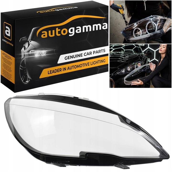 Klosz üveg fényszórók Auto Gamma Peugeot 308 II T9 Lift 17-21, jobb