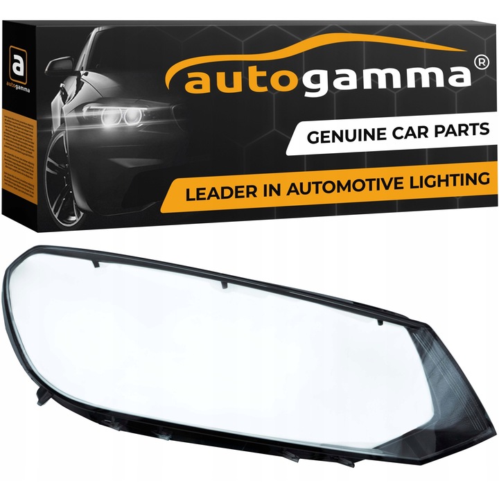 Klosz reflektor VW Touareg II 7P (10-14), utángyártott, polikarbonát, jobb oldal
