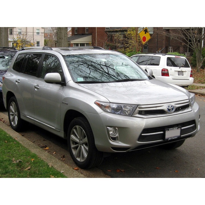 Klosz reflektor Toyota Highlander (10-13), Auto Gamma, bal, poliwelcan, UV-álló