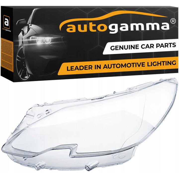 Lámpabúra, fényszóróüveg Auto Gamma Peugeot 2008 2013-2019 bal átlátszó