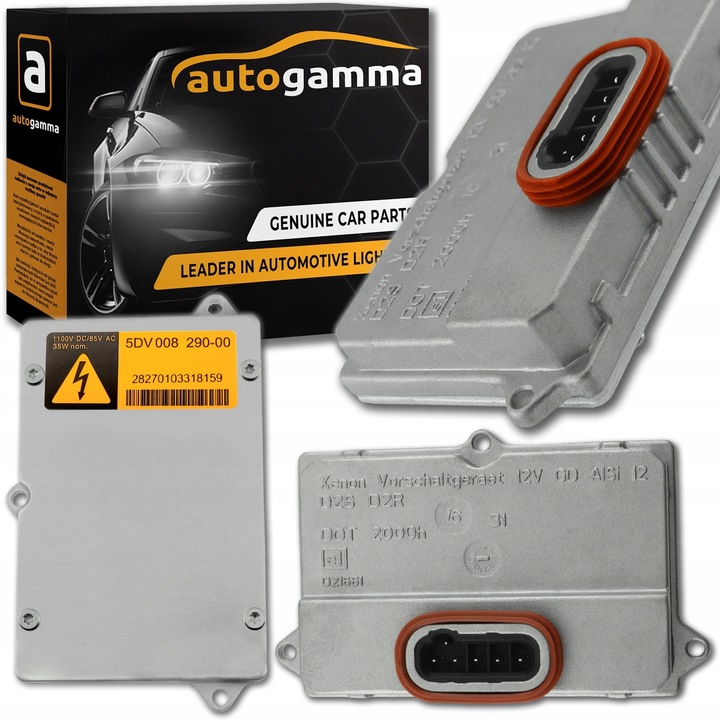 Xenon átalakító Auto Gamma 5DV00829000, 12V, 35W, Audi/BMW/Mercedes kompatibilis, 50000h