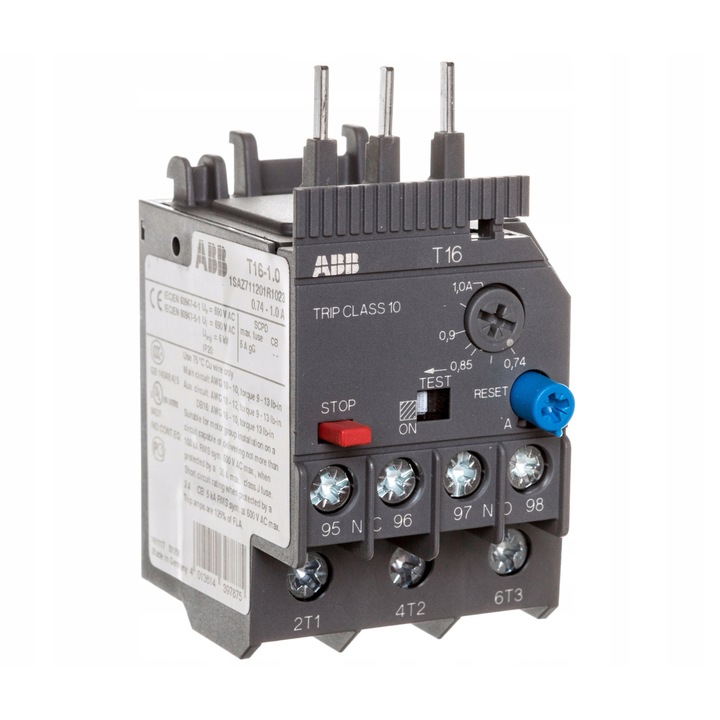 Termikus relé T16-1.0 0.74-1 A ABB