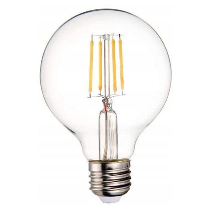 Savineo E27 LED izzó 8W 800lm, 3000K, 8x12cm