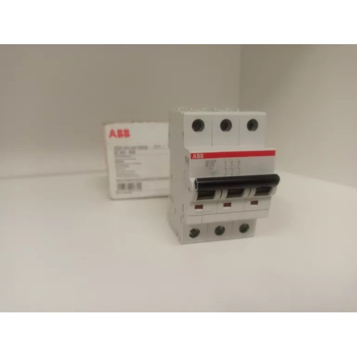 ABB elektromos biztosíték 230 V IP20, 25A, 3P, túlfeszültség elleni védelem