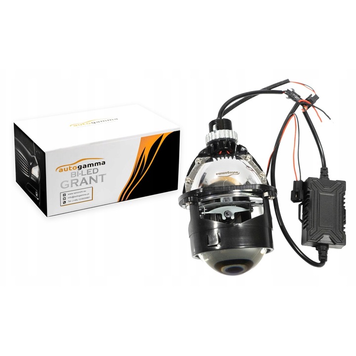 Bi-LED projektor lencsék Grant 2.5", 4000Lm, fehér
