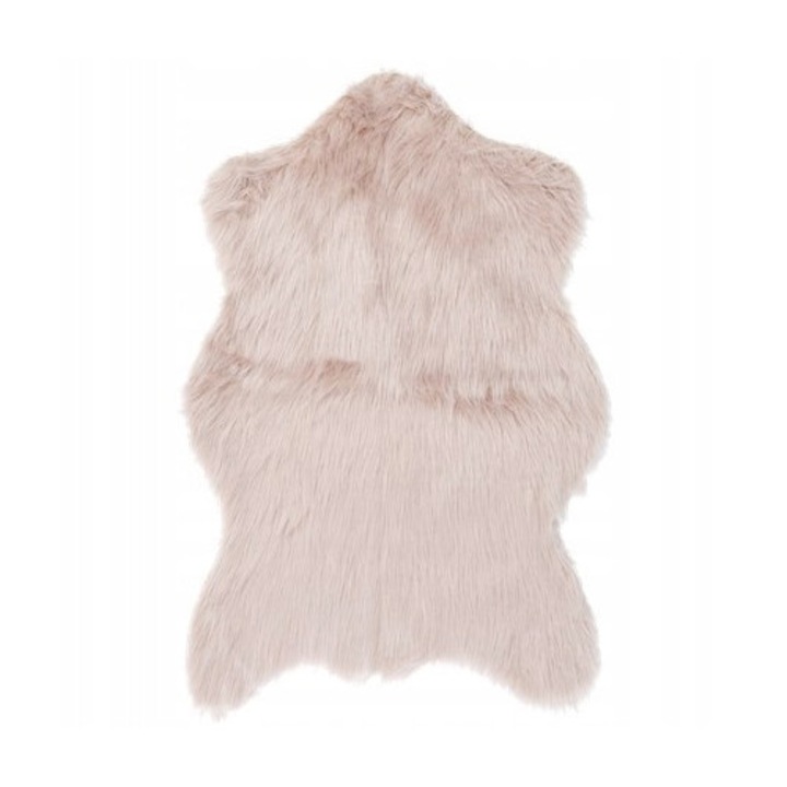 Dekoratív szőnyeg, rózsaszín, 100x68cm, szintetikus anyag, beltéri