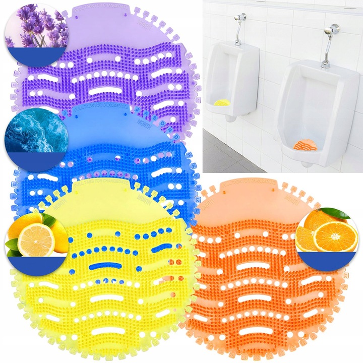 WC illatosító, WKLADY DO PISUAROW, 4 db-os szett, illatosított
