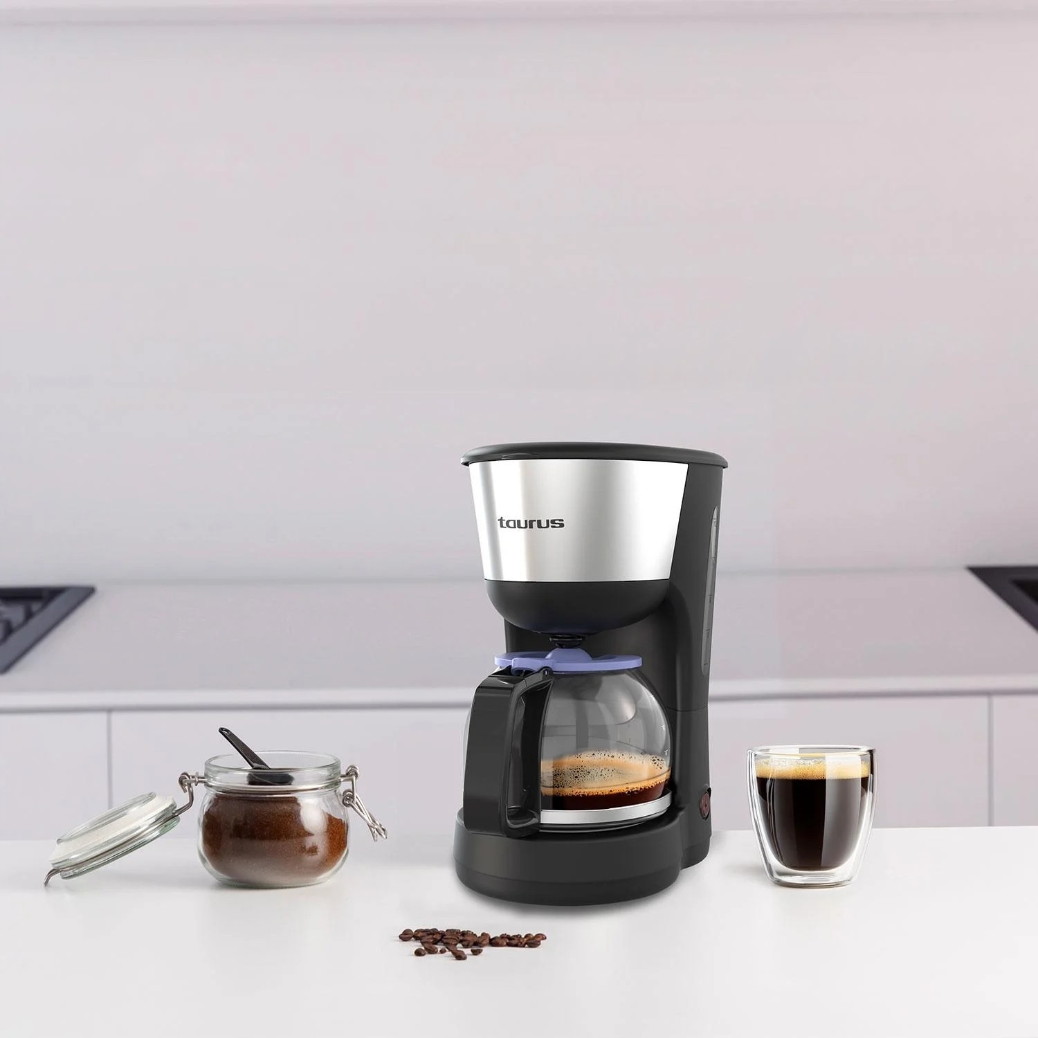 Cafetiere Taurus, expres doza 12 cesti, compact, 900W