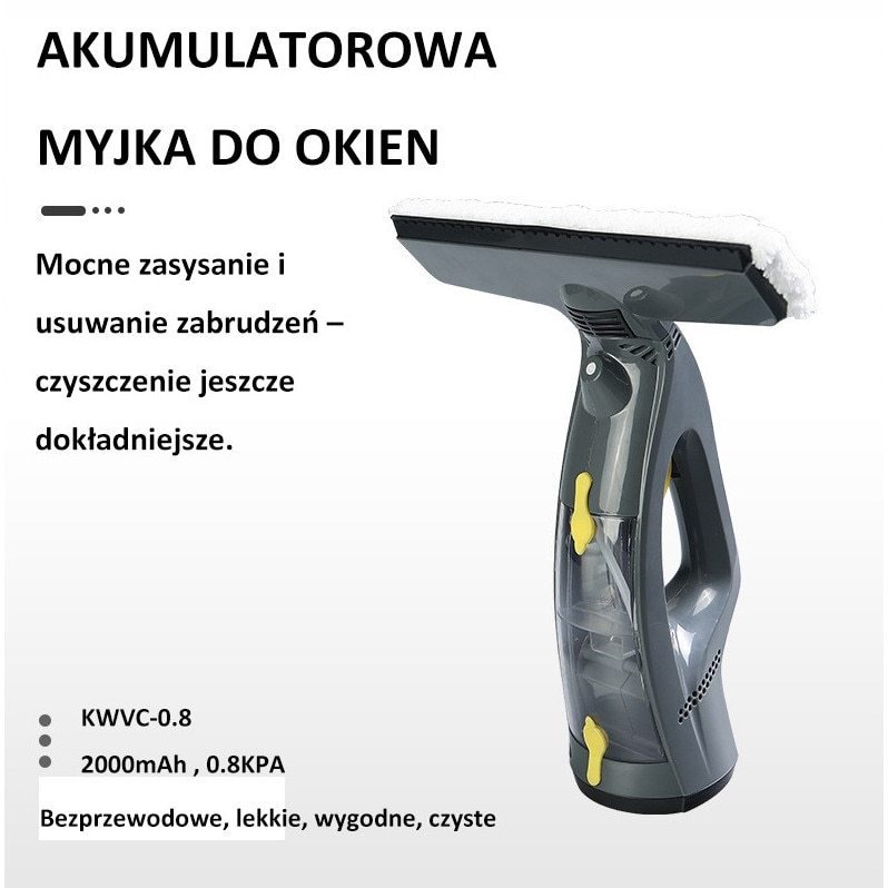 Myjka fara fir 3 in 1, curatare rapida, mica, cu incarcare USB, pentru feronerie, oglinzi si placi, 110ml, 0.8kpa