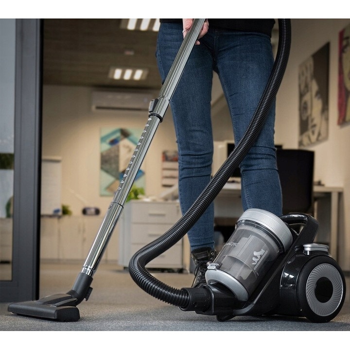 Aspirator fara sac MalTec Turbo Cyclone Pro 4000W, tehnologie ciclonica, filtru HEPA, capacitate 2L, set complet de accesorii