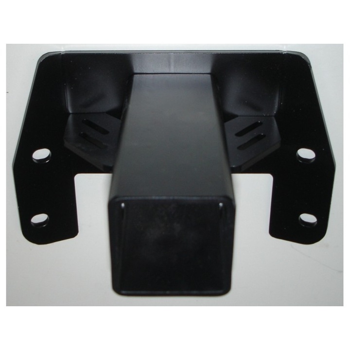 Адаптер за теглич 2x2" (5x5см), XRW Racing Parts, здрава конструкция, високоякостна стомана, черен цвят