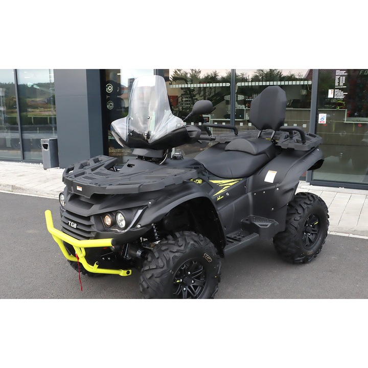 Универсално плекси стъкло SHARK за ATV, защита от атмосферни влияния, включително монтажен комплект