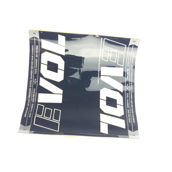 Стикер FOX SHOX 2013 Float X Evol, Evol Chamber 3.4x3.4