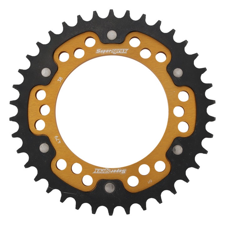 Задно зъбно колело SUPERSPROX STEALTH RST-479:38-GLD златно 38 зъба, 530 RST-479:38-GLD