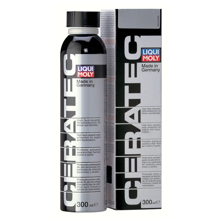 Автомобилна добавка LIQUI MOLY Cera Tec, 300 мл, намалява износването, за бензинови и дизелови двигатели