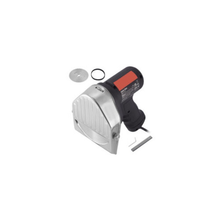 Feliator electric, 80W, cu lama de 100mm, grosime ajustabila 0-8mm, pentru carne