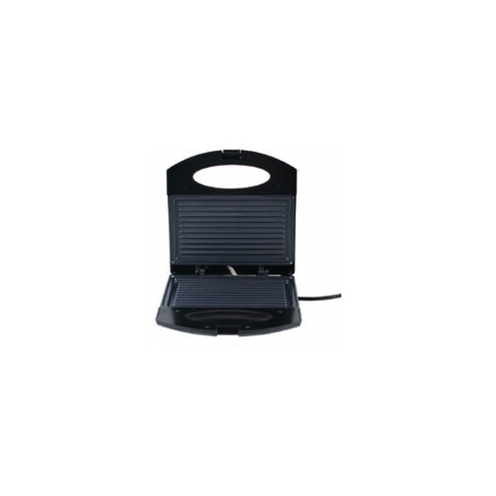 Gratar electric dublu fata, 750W, 22x20x6.5cm, negru