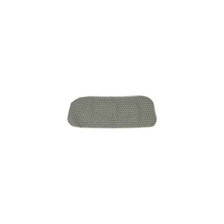 Husa mese de calcat, alb/gri, 147x48cm, compatibila cu mese de calcat 30-40cm latime, set 1 buc.