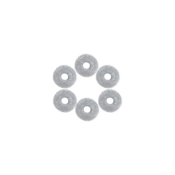 Closca de curatare pentru aspiratoare robot, microfibra, lavabila, set de 2 bucati, compatibila cu L10s Gen 2, X40, T30, multicolor