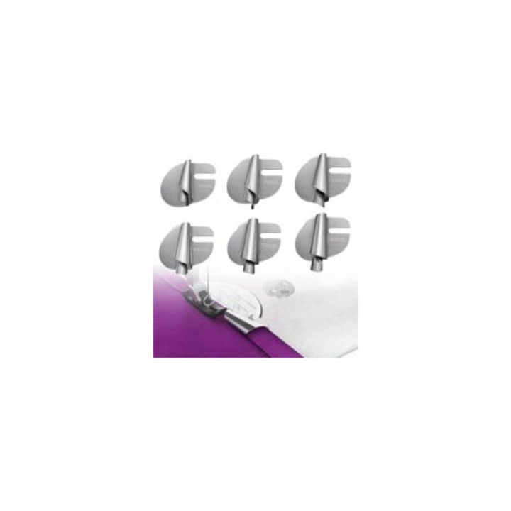 Set 6 piese piciorus pentru tiv rulat, din otel inoxidabil, 3-8 mm