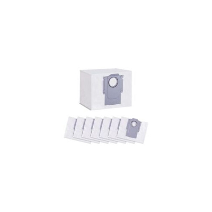 8 db-os csere zsák készlet S8+/ S8 / S7 / S7 / Q7+/ Q7 +/ Q8 +/ Q5 + porszívókhoz, nagy kapacitású, 16x13x15cm, többszínű