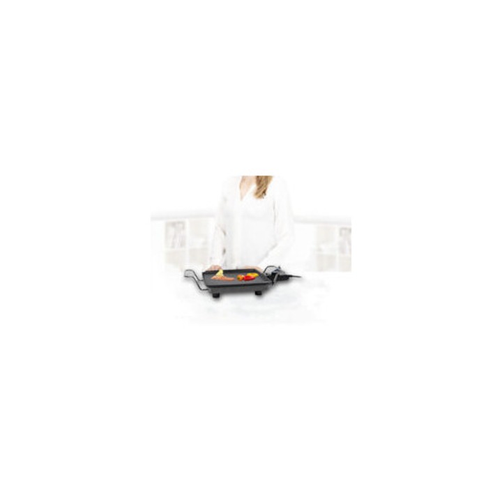 Gratar electric Teppanyaki Table Chef Mini 28x28cm 1900W, negru, pentru 1-2 persoane