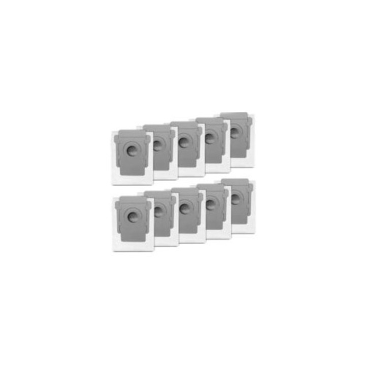 Set 10 saci de inlocuire pentru aspiratoare, compatibili cu seria I si S, capacitate mare, material rezistent, multicolor