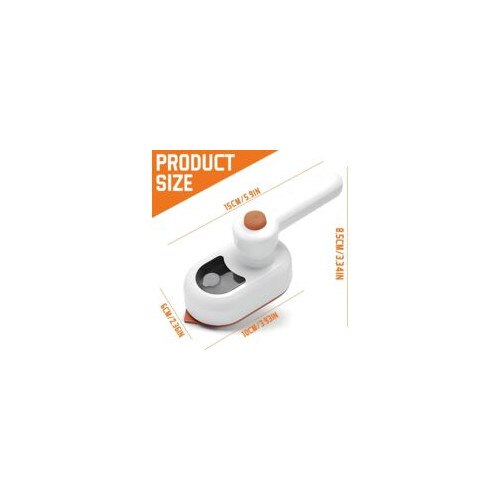 Fier de calcat portabil, mini fier pliabil, 2 in 1, abur, rotire 180°, cu cana de masurare si suport rezistent la caldura