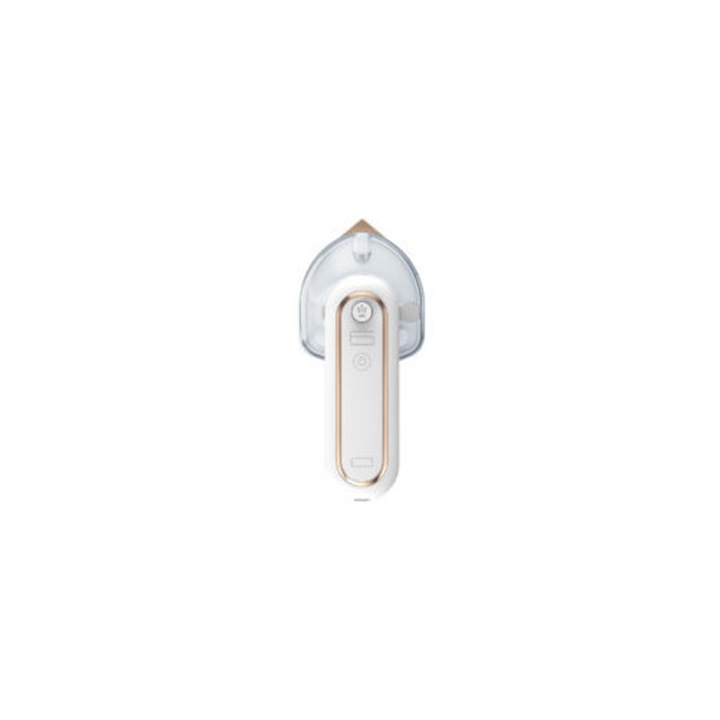 Fier de calcat mini, portabil, fara fir, cu aburi, 3 setari de temperatura, rezervor apa 80ml, 30 secunde incalzire, set