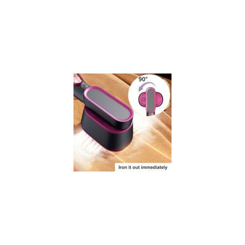 Fier de calcat 2 in 1, 1000 W, rezervor apa 60 ml, compact, 23.5x7.2x9 cm