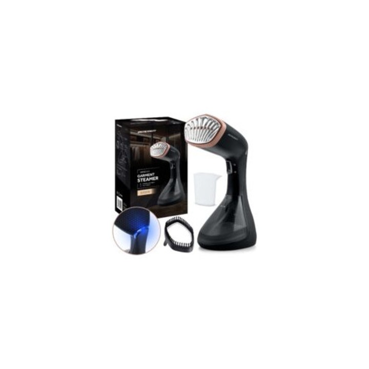 Fier de calcat cu abur, 1600W, 230 ml, cu perie, set