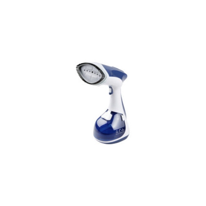 Fier de calcat cu abur DO7057S, 1800 W, alb-albastru, 25 secunde incalzire, set complet