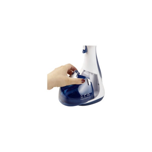 Fier de calcat cu abur DO7057S, 1800 W, alb-albastru, 25 secunde incalzire, set complet