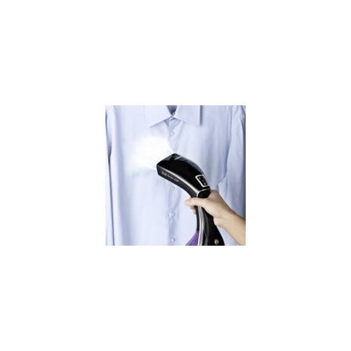 Aparat de calcat cu abur ST-8921, 1600 W, negru, violet, set cu 2 perii