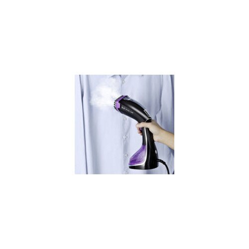 Aparat de calcat cu abur ST-8921, 1600 W, negru, violet, set cu 2 perii