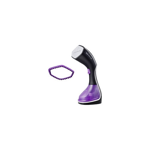 Aparat de calcat cu abur ST-8921, 1600 W, negru, violet, set cu 2 perii