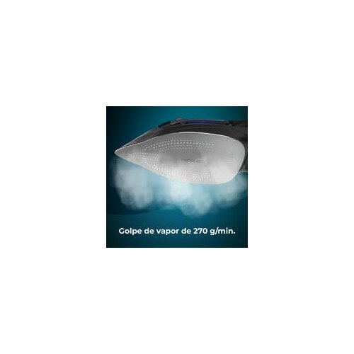 Fier de calcat cu abur 3200W, Turbo Anodized, 70g/min, sistem anti-picurare, set