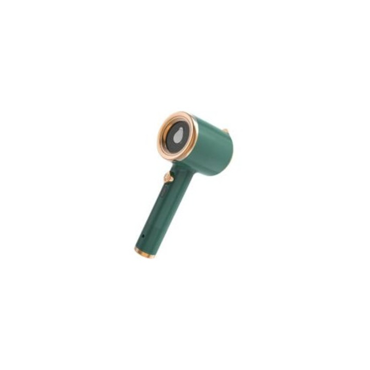 Fier de calcat mini portabil, 33W, placuta din titan, rezervor apa 50ml, cablu 1.8m