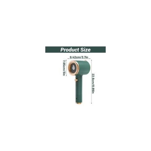 Fier de calcat mini portabil, 33W, placuta din titan, rezervor apa 50ml, cablu 1.8m