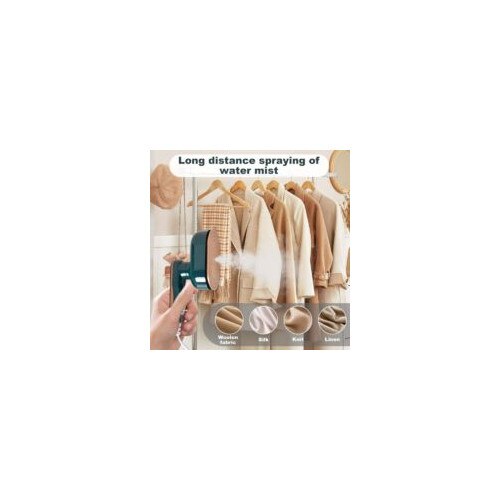 Fier de calcat mini portabil, 2 in 1, abur, compact, 15 secunde incalzire, pentru acasa si calatorii, dimensiuni reduse