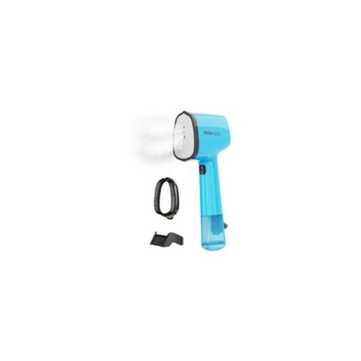 Perie de abur portabila V-1500, 1500 W, turcoaz